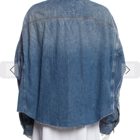 R13 denim shirt - m - Picture 2 of 3